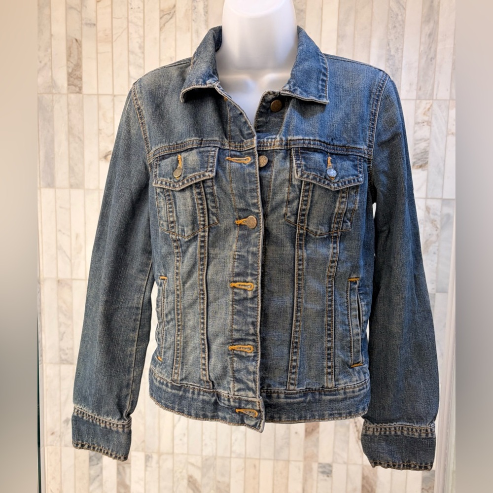 Vintage J. Crew Classic Denim Jean Jacket